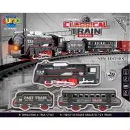 Luna: Set trenino classico da 20 pezzi con luce e suono