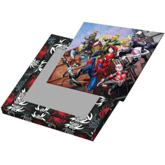Luna: Spider-Man 2-in-1 puzzle da colorare con cornice, 64 pezzi immagine 2