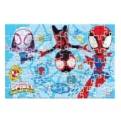 Luna: Spidey 2 in 1 puzzle da 60 pezzi e figura di Spidey immagine 2