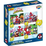Luna: Spidey 4 in 1 puzzle da 12-15-20-24 pezzi