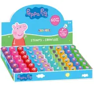 Luna: Timbro con estremità di matita colorata Peppa Pig, disponibile in diverse varianti, 1 pezzo