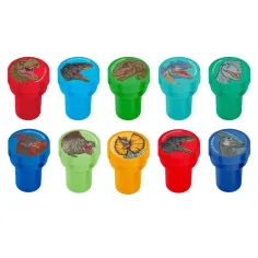 Luna: Timbro con tappo per matita a tema Jurassic World dinosauro, disponibile in diverse varianti, 1 pezzo immagine 2
