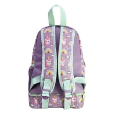 Luna: Zainetto asilo isotermico sagomato con motivo Team Unicorno, 25x14x36 cm immagine 2