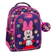Luna: Zaino Must Team Disney con Minnie Mouse, arrotondato, a 3 scomparti, 32x18x43cm