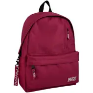 Luna: Zaino scolastico Must Team Monochrome bordeaux, 32x17x42 cm