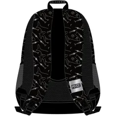 Luna: Zaino scolastico Must Team con squali, arrotondato, a 3 scomparti, 32x18x43 cm immagine 2