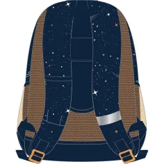 Luna: Zaino scolastico NASA arrotondato a 3 scomparti, zaino 32x18x43 cm immagine 2