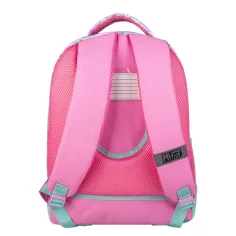 Luna: Zaino scolastico a 3 scomparti arrotondati Must Team Stitch Having a Blast, 32x18x43 cm immagine 2