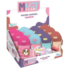 Luna: borraccia di plastica per ragazze Must Team, disponibile in varie versioni, 500 ml, 1 pz.
