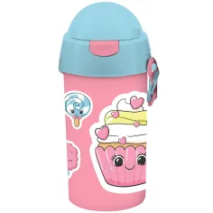 Luna: borraccia di plastica per ragazze Must Team, disponibile in varie versioni, 500 ml, 1 pz. immagine 3