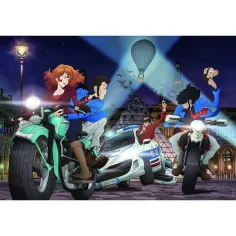Lupin the 3rd - Inseguimento a Parigi puzzle da 1000 pezzi - Clementoni immagine 2