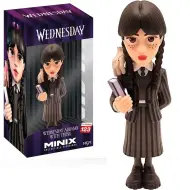 MINIX - Figura premium del personaggio di Wednesday Adams 12cm
