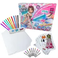Magic Trace Studio: Disegno Splendente - Set di Gioco Creativo di Moda