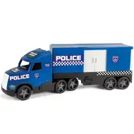 Magic Truck: Camion della polizia con lampade fluorescenti 81cm - Wader