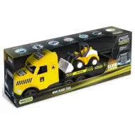 Magic Truck Technic: Camion con bulldozer e luci 80cm - Wader