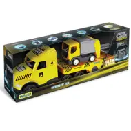 Magic Truck Technic: Camion con camion della spazzatura e luci 80cm - Wader