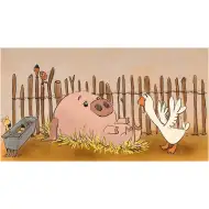 Maialino e Oca fanno una gita - diapositiva