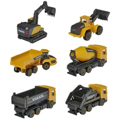 Majorette - Edizione Volvo macchine edili in diverse varianti - Simba Toys immagine 3