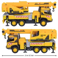 Majorette: Camion gru Volvo con luci e suoni 22 cm - Simba Toys immagine 4