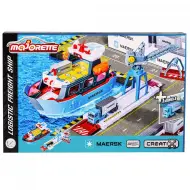Majorette: Creatix Maersk Nave logistica per il trasporto merci con set di veicoli - Simba Toys