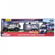 Majorette: Land Rover con rimorchio per trasporto cavalli con luci e suoni - Simba Toys