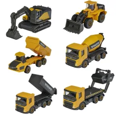 Majorette: Macchine da lavoro Volvo da costruzione in diverse varianti 1 pezzo - Simba Toys immagine 2