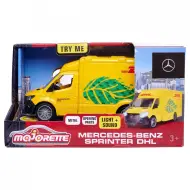 Majorette: Mercedes-Benz Sprinter DHL con luci e suoni - Simba Toys