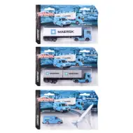 Majorette: Set di veicoli da trasporto Maersk 1/64 in diverse varianti - Simba Toys