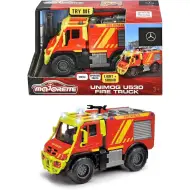 Majorette: Unimog U530 camion dei pompieri in metallo con luci e suoni - Simba Toys