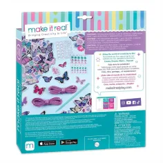 Make It Real: Decorazione Scarpe Sticker Chic - Farfalle immagine 2