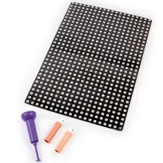 Make It Real: Timbro puntinista con adesivi - Glitter immagine 2