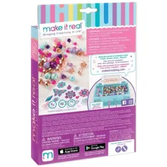 Make it Real: Incantevole set per creare braccialetti - Creatività fiorente immagine 2