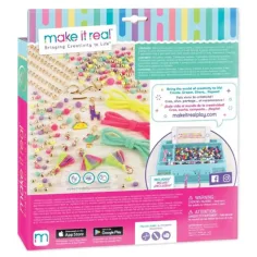 Make it Real: Set di gioielli - Pom-pom neon chic immagine 2