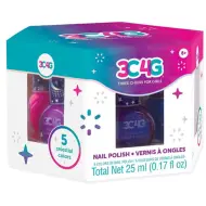Make it Real: Set di smalti da 5 pezzi collezione celeste 3C4G