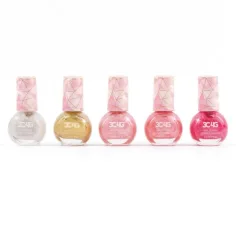 Make it Real: set di 5 smalti rosa oro 3C4G immagine 2