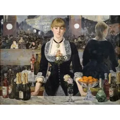 Manet: Un bar alle Folies-Bergère Museo HQC puzzle 1000 pezzi - Clementoni immagine 2