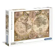 Mappa del mondo antico HQC puzzle da 3000 pezzi - Clementoni