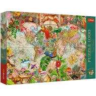 Mappa del mondo antico puzzle premium plus da 1000 pezzi - Trefl