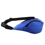 Marsupio blu Mood con 2 tasche con cerniera