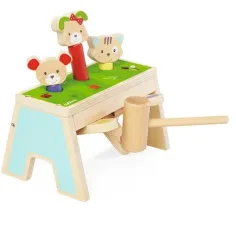 Martello pop-up in legno per lo sviluppo delle abilità - Eichhorn immagine 2