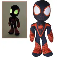 Marvel: Amici Straordinari - Peluche di Spider-Man Miles Morales con occhi che si illuminano al buio 25cm