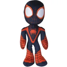 Marvel: Amici Straordinari - Peluche di Spider-Man Miles Morales con occhi che si illuminano al buio 25cm immagine 2