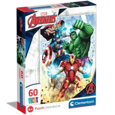 Marvel: Avengers Supercolor puzzle 60 pezzi - Clementoni