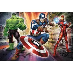 Marvel Avengers Trio 24 pezzi Maxi puzzle - Trefl immagine 2