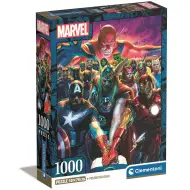 Marvel: Avengers puzzle 1000 pezzi compact 50x70cm - Clementoni