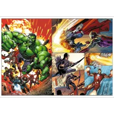 Marvel: Avengers puzzle 4x250 pezzi - Trefl immagine 2