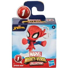Marvel: Collezione Mighty-Verse - Mini figura di Spider-Man - Hasbro immagine 3