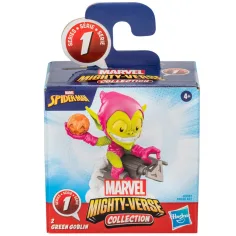 Marvel: Collezione Mighty-Verse di Spider-Man - Mini figura di Green Goblin - Hasbro immagine 3