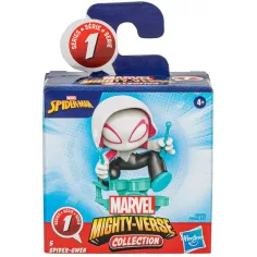 Marvel: Collezione Mighty-Verse di Spider-Man - Mini figura di Spider Gwen - Hasbro immagine 2