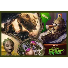 Marvel: Io sono Groot puzzle 2x200 pezzi - Trefl immagine 2